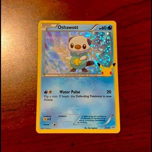 25th Anniversary Pokémon Holo Oshawott